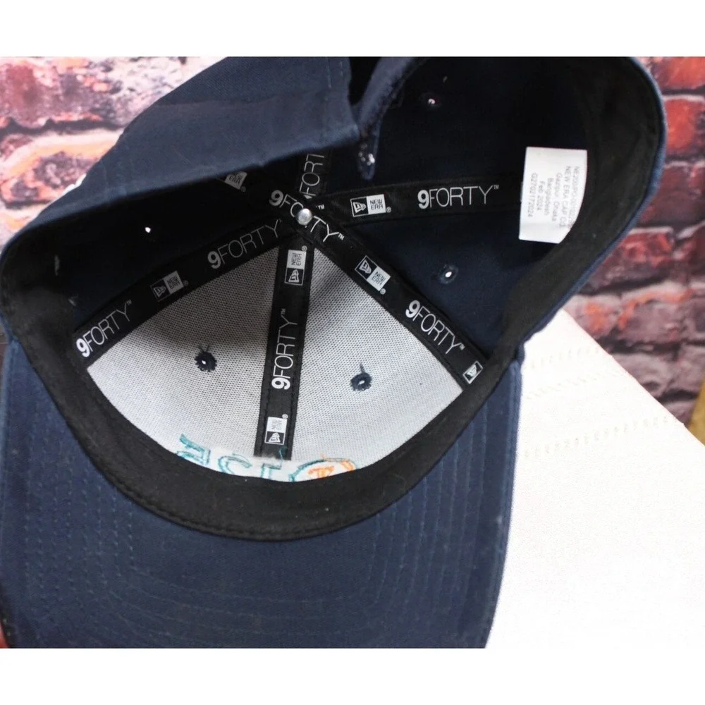 New Era 9Forty Timken T125 Navy Baseball Cap Adjustable